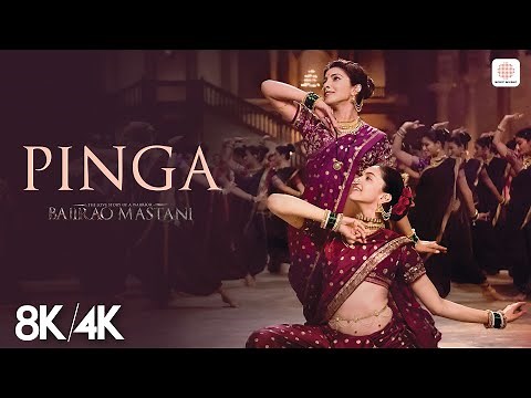 Pinga - 8K/4K Music Video | Deepika Padukone, Priyanka Chopra | Shreya Ghoshal | Bajirao Mastani