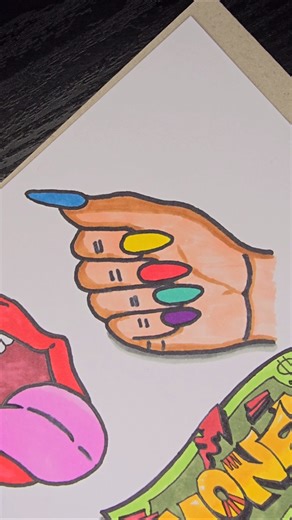 How to Draw Hand Colouring Drawing Art Markers