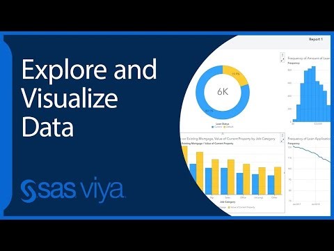 Explore and Visualize Data with SAS Visual Analytics | SAS Viya Quick Start Tutorial