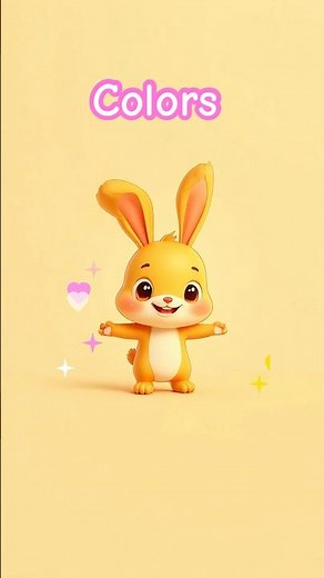 Sunsy Bunny Learns Colors — Fun Learning Video for Toddlers | Preschool Cartoon About Colors