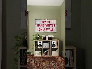 How to Hang Records on a Wall