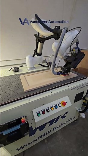 SandX Robotic Sanding: Removing Heavy Tool Lines from MDF Cabinet Doors