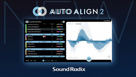 Sound Radix releases Auto-Align 2.1