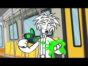 Wordgirl and Dr. Two Brains brain switch Storyboard