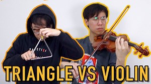 Triangle vs Violin | Twoset Violin