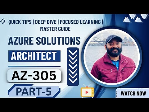 Part 5 : Your Complete AZ-305 Prep Guide | 2026 – Master Key Topics with Practice Tests #az305