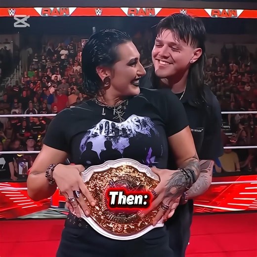 Rhea Ripley & Dominik Mysterio then VS Now 🥵🥶 #wwe #dominik #rhearipley #shorts