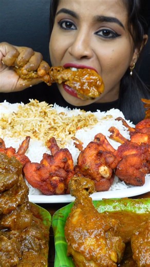 2M views · 84K reactions | Ashifa ASMR EatingSpicy Non Veg Indian...