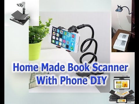 Home Made Book Scanner With Phone (DIY)