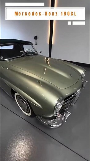 The Timeless Beauty: Unveiling the Legend of the 1958 Mercedes-Benz 190SL