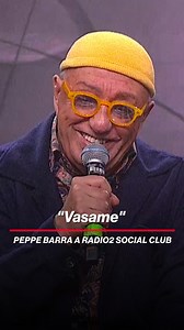 99K views · 3.2K reactions | “Vasame, pe’ chesta vota vasame Crideme Po’ nun te cerco chiù’”  Peppe Barra LIVE sul palco di #Radio2SocialClub, in diretta ORA su #RaiRadio2 e sul canale 202 del Digitale Terrestre, lunedì alle 8.45 su @instarai2  | Rai Radio2 | Facebook