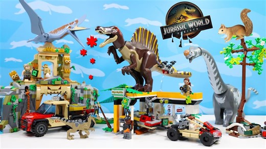 Building Jurassic World Rebirth Lego Sets New Dinosaurs At The Worst Research Island Review