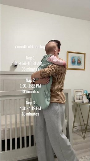 This 7 month sleep regression is killing us over here 😭🫠 #babysleep #baby #momlife