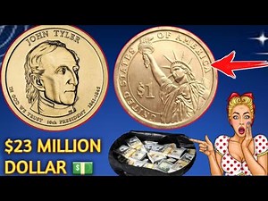 1841–1845 John Tyler Presidential $1 Coin United States Dollar