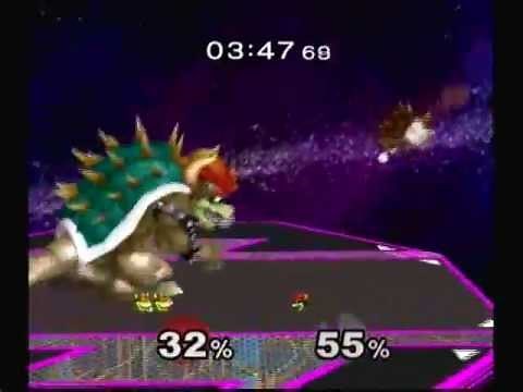 Super Smash Bros. Melee: Adventure Mode with Bowser (Hard)