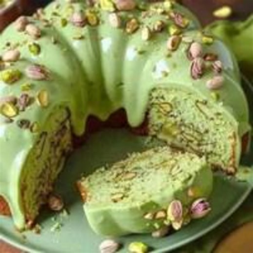 Pistachio Bundt Cake With Pistachio Glaze Recipe PDF (digital Download) - Etsy