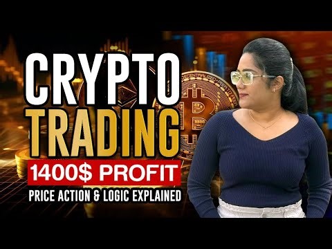 Crypto Trading Strategy | How I Made 1400$ Using Price Action | Ethereum Trading