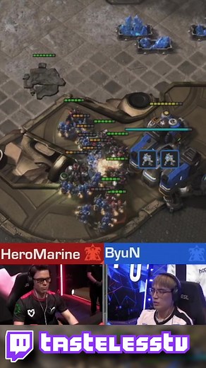 HeroMarine's Blind-Side Rush at IEM 2023 | SC2 Starcraft Gameplay