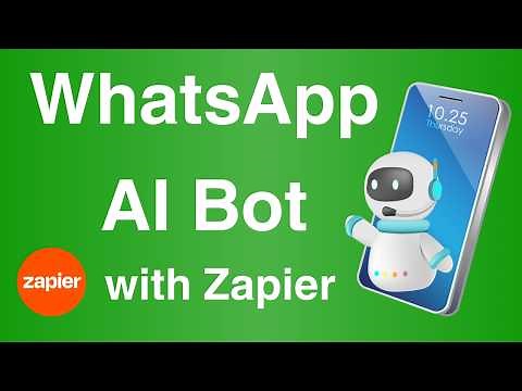 How to Create an AI WhatsApp Chatbot in 3 Easy Steps (Zapier + Claude + WhatsAble) | No Coding