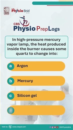 Physio Prep: What Happens to Quartz in a Mercury Vapor Lamp? 💡