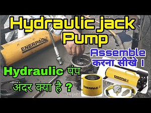 Hydraulic Jack Pump Assembly Work | Step-by-Step Repair