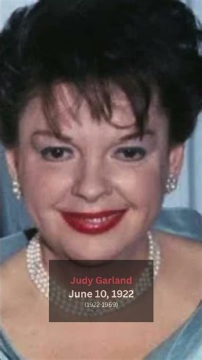 a CELEBRITY Birthdays TODAY | 🎤 Judy Garland | June 10th #tiktok #instagram #short #news
