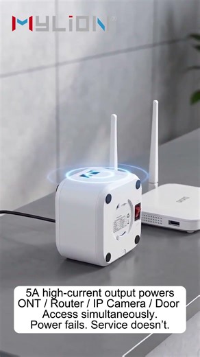 Mylion Mini DC UPS Lithium Battery Backup