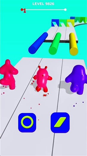 Blob Shifter 3D Level-9826 best cool game ever 🥳#games #gaming #viralvideo #gameplay #shorts #roblox