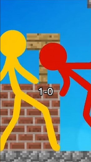 Red (With Minecraft Block) VS Yellow (With Lucky Block Orb)|Alan Becker Tournament