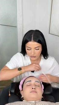 Little relaxing & zen moment 🧘‍♀️ process 👹 result 🤩 #asmr #browlift #tutorials #asmrsounds