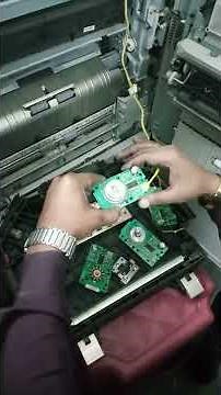 Canon 5050 5075 lajer PCB Repair BGA 61 100 101 error code repair