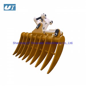 [Hot Item] Tilt Root Rake Earth Rake Dozer Root Rake