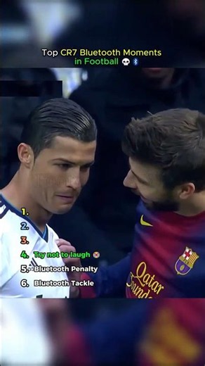 Top CR7 Bluetooth Moments in Football 💀