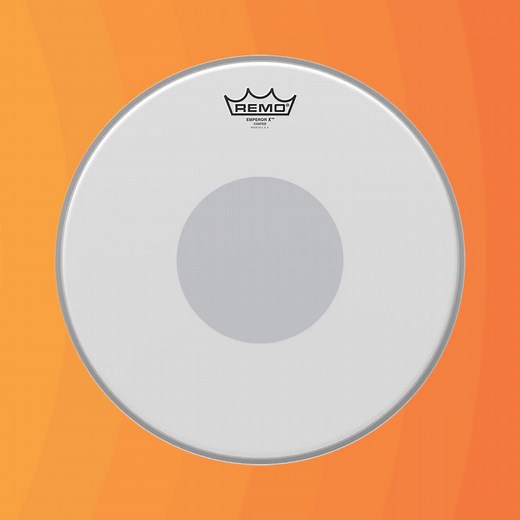 Emperor X™ Coated provides extreme durability and is renowned as the world’s most durable snare Drumheads which accounts for their popularity among today’s hardest-hitting rock drummers. Here is a video that demonstrates the Drumhead’s versatility with enhanced overtone control, while the center dot adds focused mid-low tones and projection for both dynamics and volume. Learn more at: https://remo.com/products/product/emperor-x-coated/ | Remo Inc.