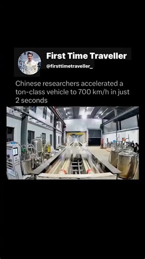 Researchers at China's National University of Defense Technology accelerated a ton-scale