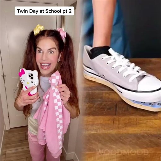 can kids wear crop tops at your school (on twin day or any other day)? #twinday #school #moms