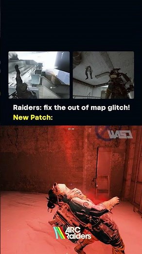 ARCs using wall glitch too in ARC Raiders #shorts #arcraiders