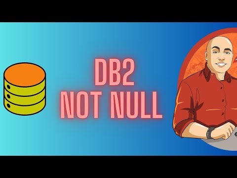 6. DB2 Tutorial: Add/Drop Not Null Constraint