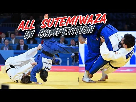 ALL SUTEMIWAZA judo techniques! Real example from IJF matches for all SUTEMIWAZA throws.