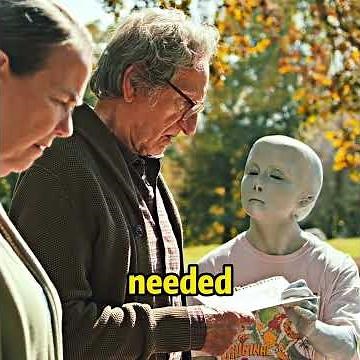 The old man in the town picked up an alien boy.#movie #hearttouching #funny #shorts