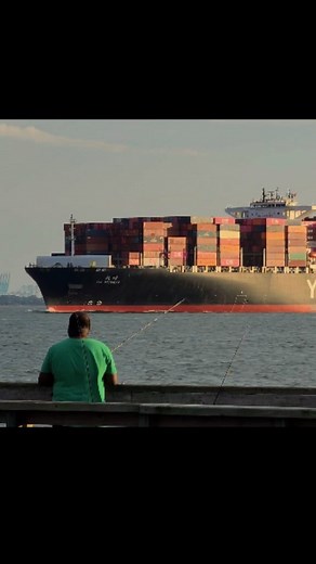 FORT MONROE, VA; HEADING TO SEA #containership #container #sea #waves #sealife #ocean #oiltanker #cargoship #shipspotting #instaship #merchantnavy #lifeatsea #ship #shipping #coolmariners #vessel #shipspotter #instashipping #cargoship #seafarer #shiplovers #shiplife⚓️⛴❤️ | Richard LeBel | Facebook
