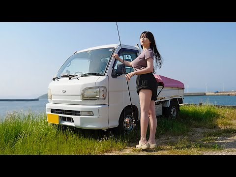 I went fishing and spent the night in my beloved light truck.