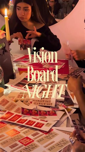 myagenda ® | Planners | Journals | Notebooks | Lifestyle on Instagram: "Vision Board Night Recap ✨"