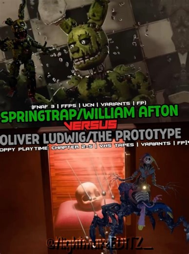 Springtrap VS The Prototype
