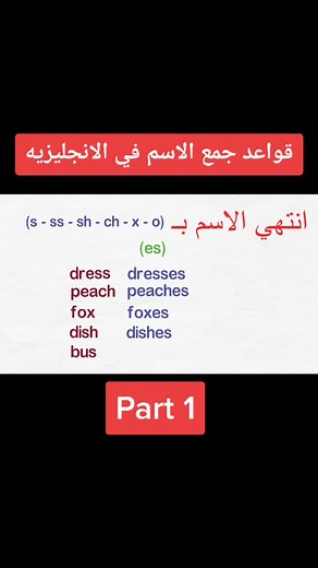 English Language Learning: Plural Forms of Nouns