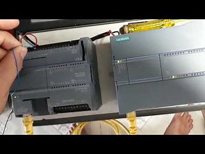 MODBUS TCP/IP S7-1200( SERVER ) AND S7-1200 (CLIENT) . PLC LINK PLC VIA ETHERNET