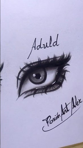 How to draw 3 beautiful eyes very easily #feed #pasionart #tutorial #dibujo #arte
