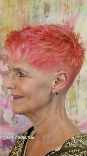 This Trendy Pixie Cut Made Her So Happy!