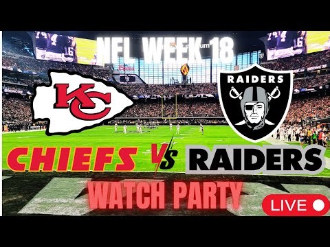 Chiefs vs. Raiders LIVE Watch Party & Reaction | Week 18 NFL Live (Graphk & Hammer)