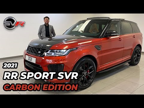 2021 Range Rover Sport SVR Carbon Edition 🔥